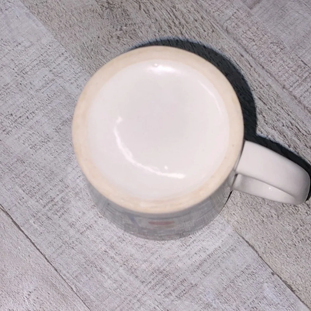 Vintage Christmas snowman coffee/tea ceramic mug